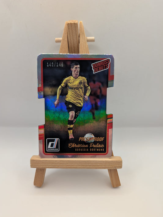 2016-17 Panini Donruss Debuts Christian Pulisic Rookie RC /149 FRENLY BRICKS - Open 7 Days