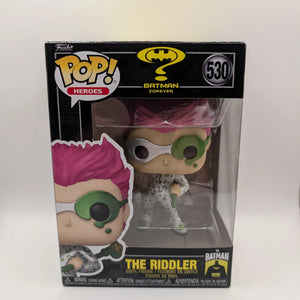 Batman Forever - The Riddler 85th Batman Anniv Metallic Pop! Vinyl Figure #530 FRENLY BRICKS - Open 7 Days