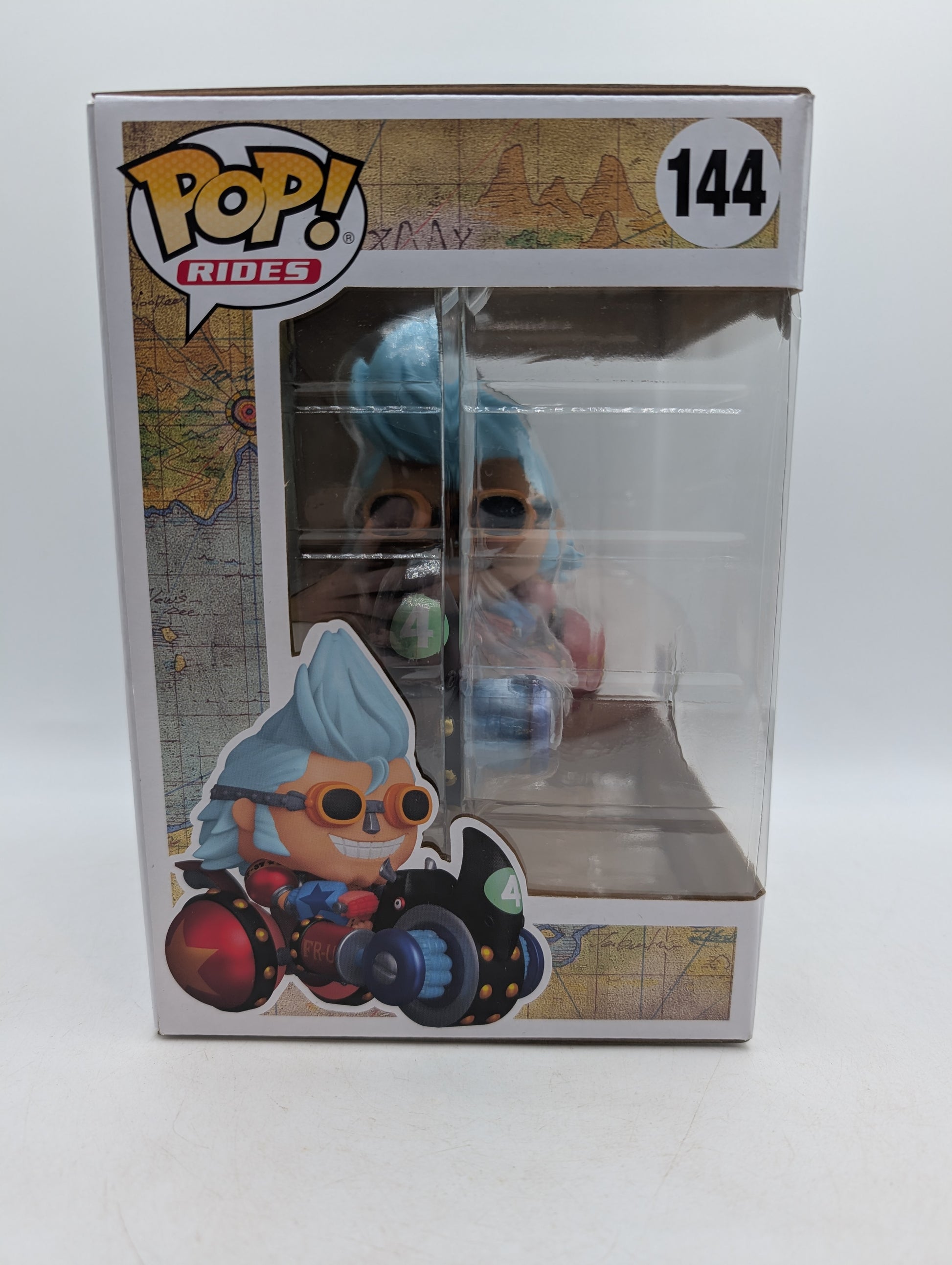 Funko POP! RIDES One Piece Franky with Black Rhino FR-U4 #144 2026 Spring Con image 7
