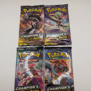 Pokémon TCG - Champions Path Booster Pack x4 - Art Set Sealed FRENLY BRICKS - Open 7 Days