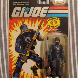 2007 MOC GI Joe 25th Anniversary Cobra Trooper Hasbro Action Figure Foil Card FRENLY BRICKS - Open 7 Days