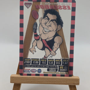 2007 AFL Teamcoach Trading Card Star Wild SW5 Scott Lucas (Essendon). FRENLY BRICKS - Open 7 Days