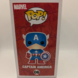 Funko Pop Marvel - Captain America #06 (Summer Convention Exclusive 2017) FRENLY BRICKS - Open 7 Days