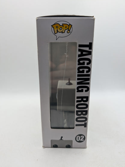 Funko Pop! Art Banksy Brandalised #02 Tagging Robot Vinyl Figure