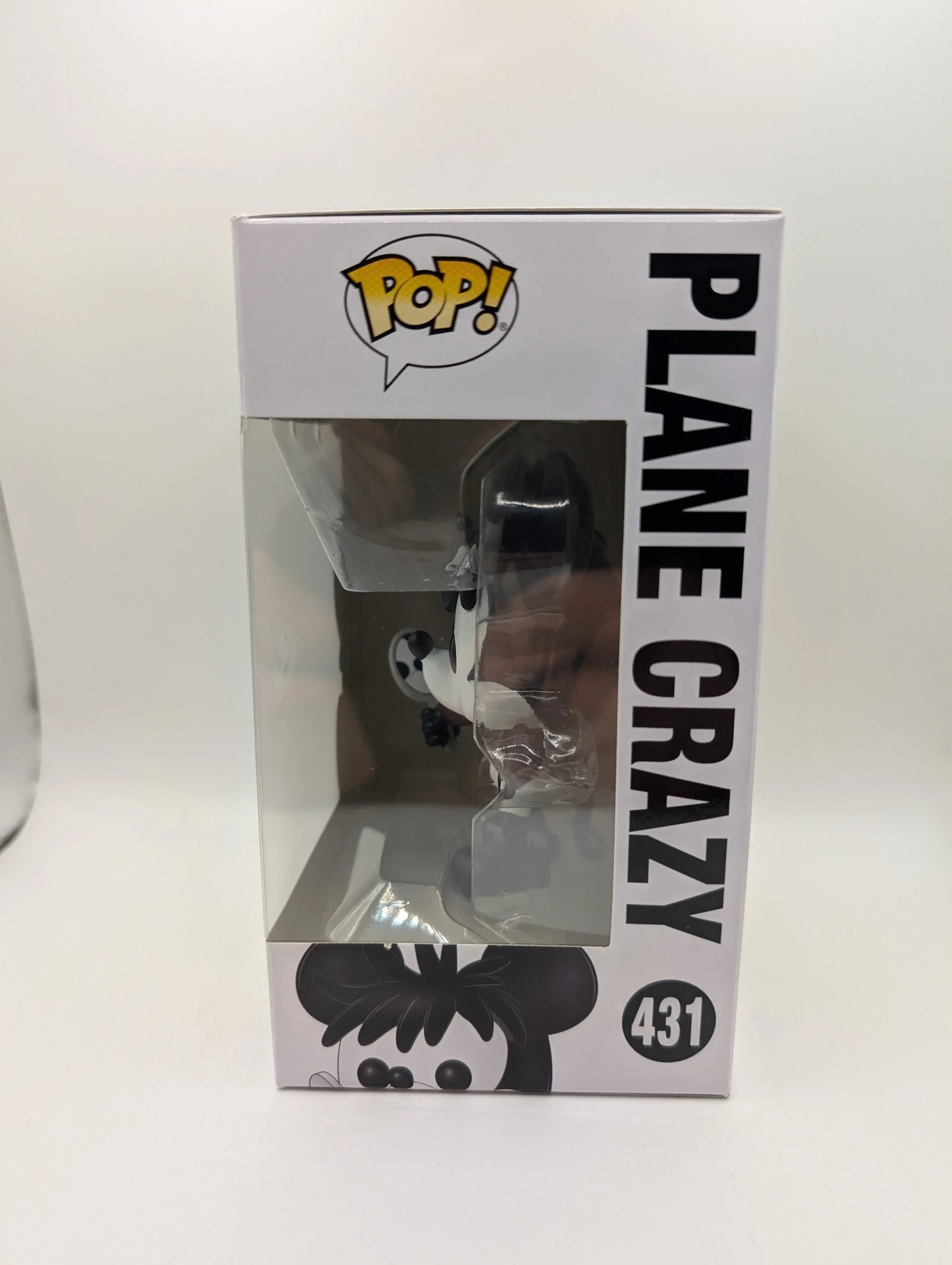 Funko Pop Plane Crazy #431 - Mickey The True Original 90 Years - Vaulted FRENLY BRICKS - Open 7 Days