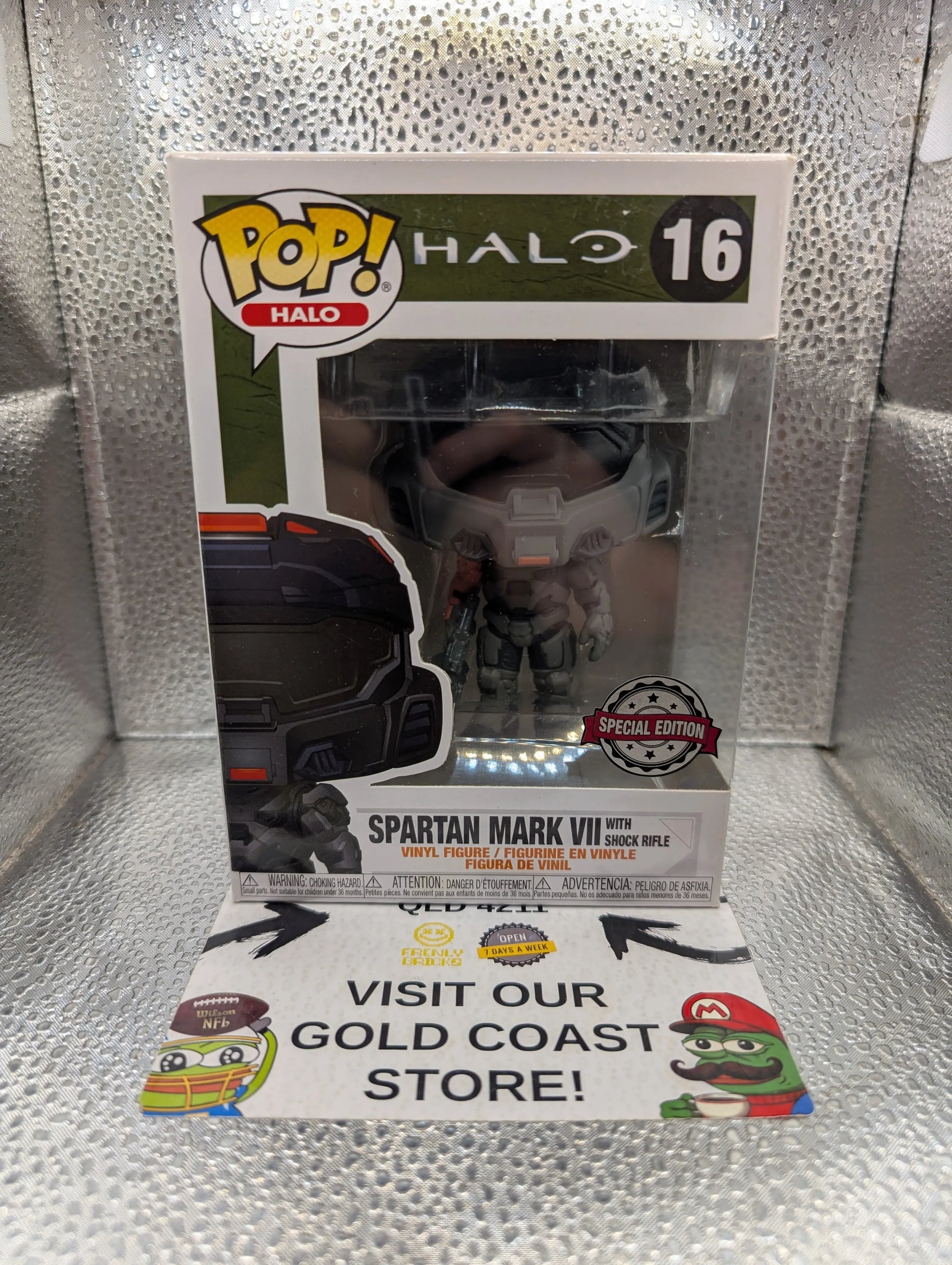Funko POP! Halo SPARTAN MARK VII #16 Special Edition With Sniper Rifle FRENLY BRICKS - Open 7 Days