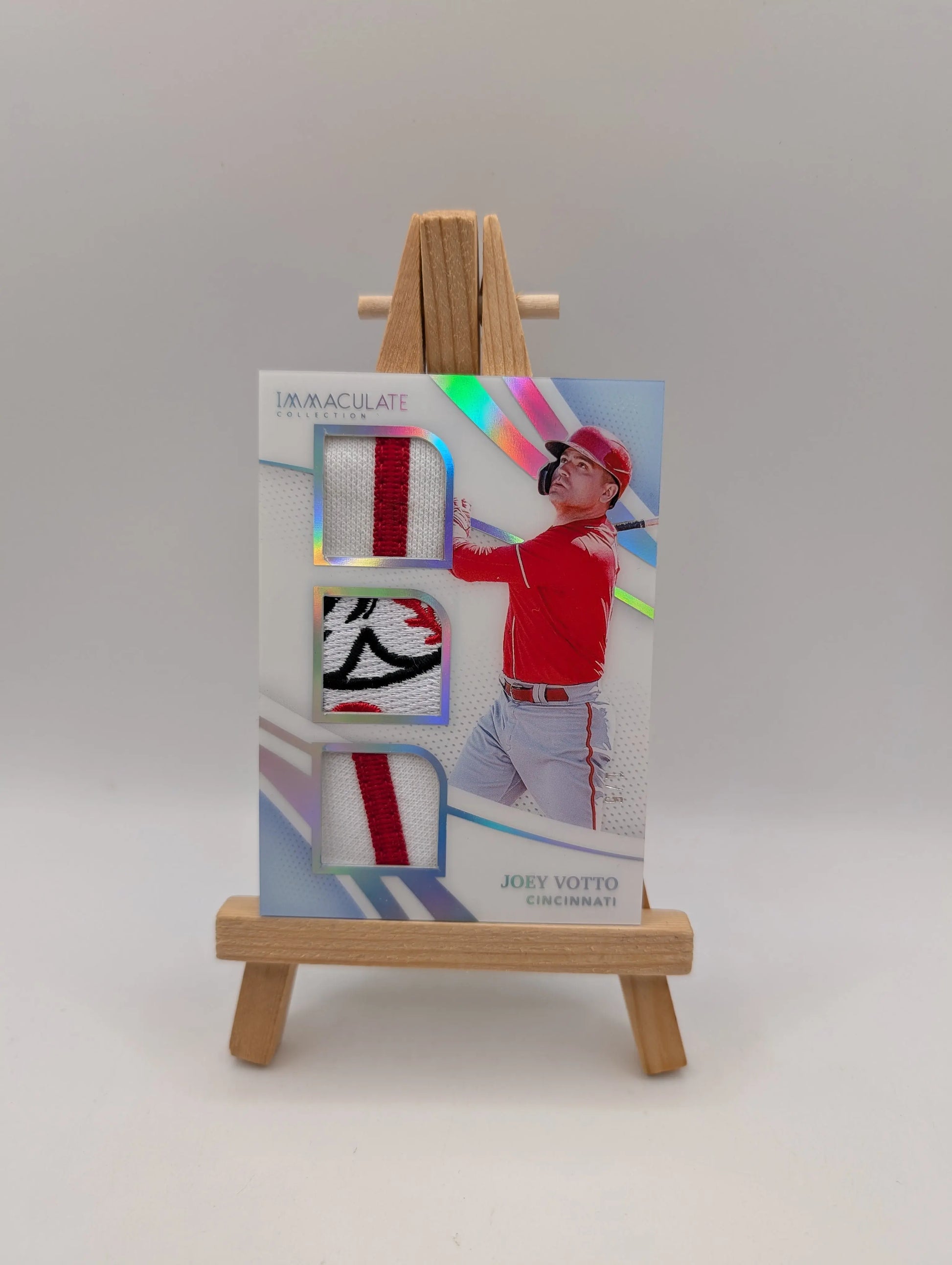 2021 Panini Immaculate Collection- Joey Votto Materials Trio /5 FRENLY BRICKS - Open 7 Days