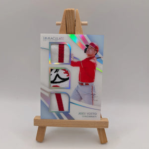 2021 Panini Immaculate Collection- Joey Votto Materials Trio /5 FRENLY BRICKS - Open 7 Days