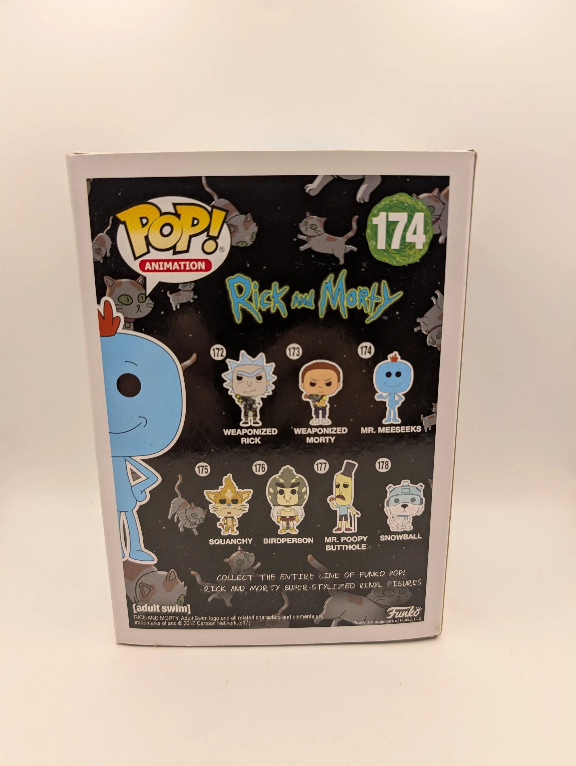 MR. MEESEEKS Funko Pop Vinyl Figure #174 Rick and Morty FRENLY BRICKS - Open 7 Days