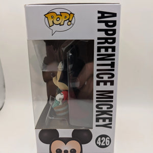 Apprentice Mickey Pop 426 - Disney Funko Pop! 2018 - Vaulted FRENLY BRICKS - Open 7 Days