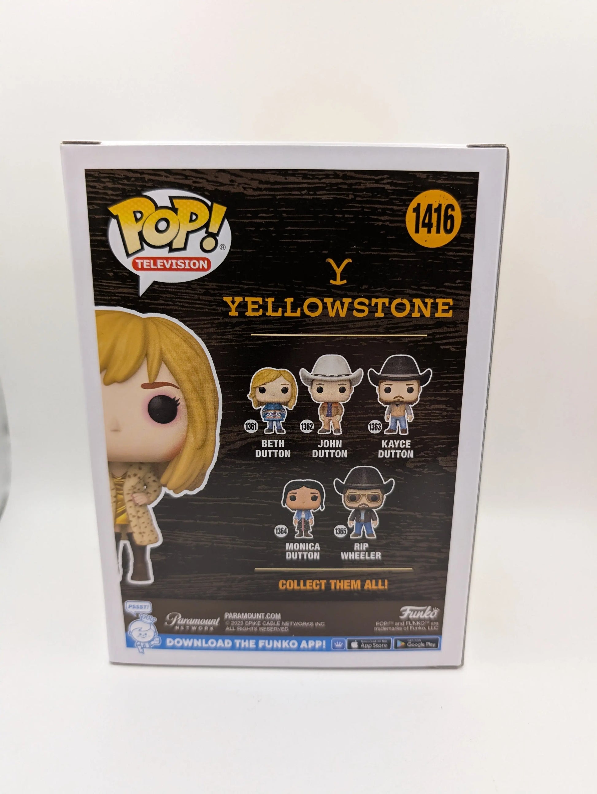 Funko Pop Yellowstone Beth Dutton Metallic #1416 Television FRENLY BRICKS - Open 7 Days