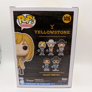 Funko Pop Yellowstone Beth Dutton Metallic #1416 Television FRENLY BRICKS - Open 7 Days