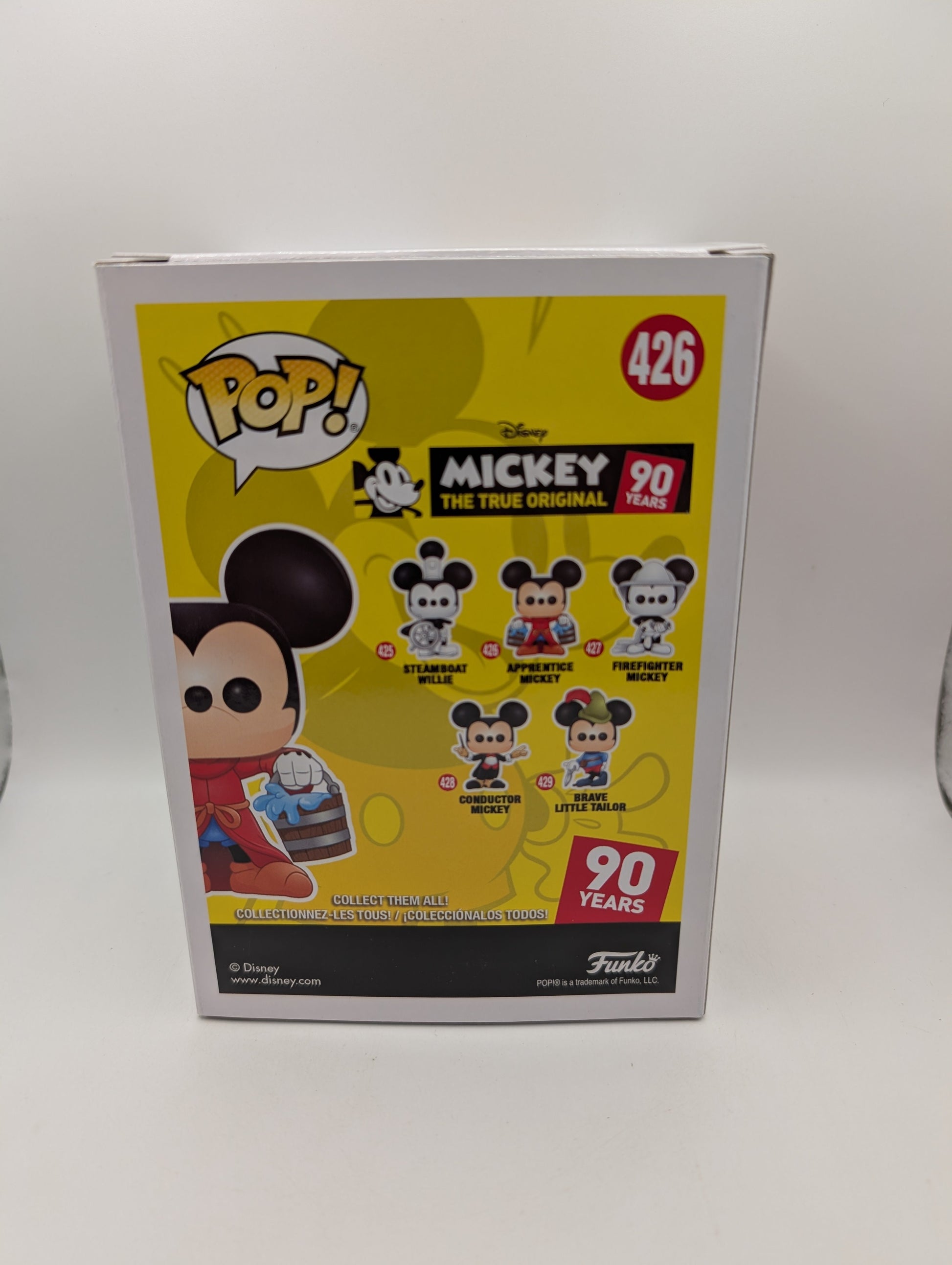 Apprentice Mickey Pop 426 - Disney Funko Pop! 2018 - Vaulted FRENLY BRICKS - Open 7 Days