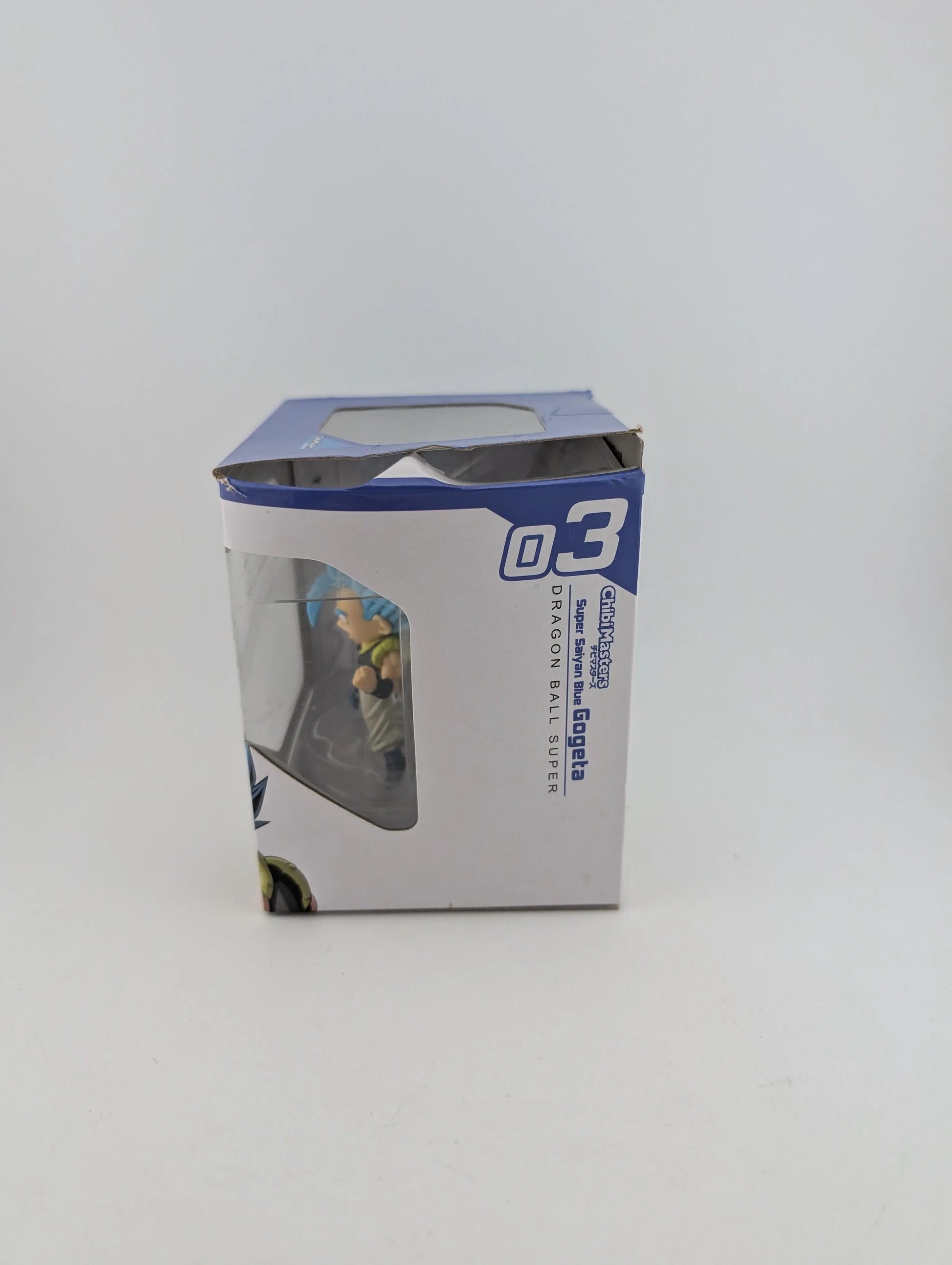 Bandai Dragon Ball Z Super Chibi Masters Mini Figure Super Saiyan Blue Gogeta BN FRENLY BRICKS - Open 7 Days