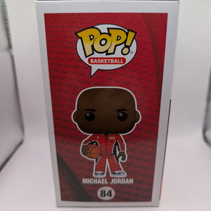 Michael Jordan #84 Funko Pop Vinyl Figure Basketball NBA Sports Collectible 2020 RED FRENLY BRICKS - Open 7 Days
