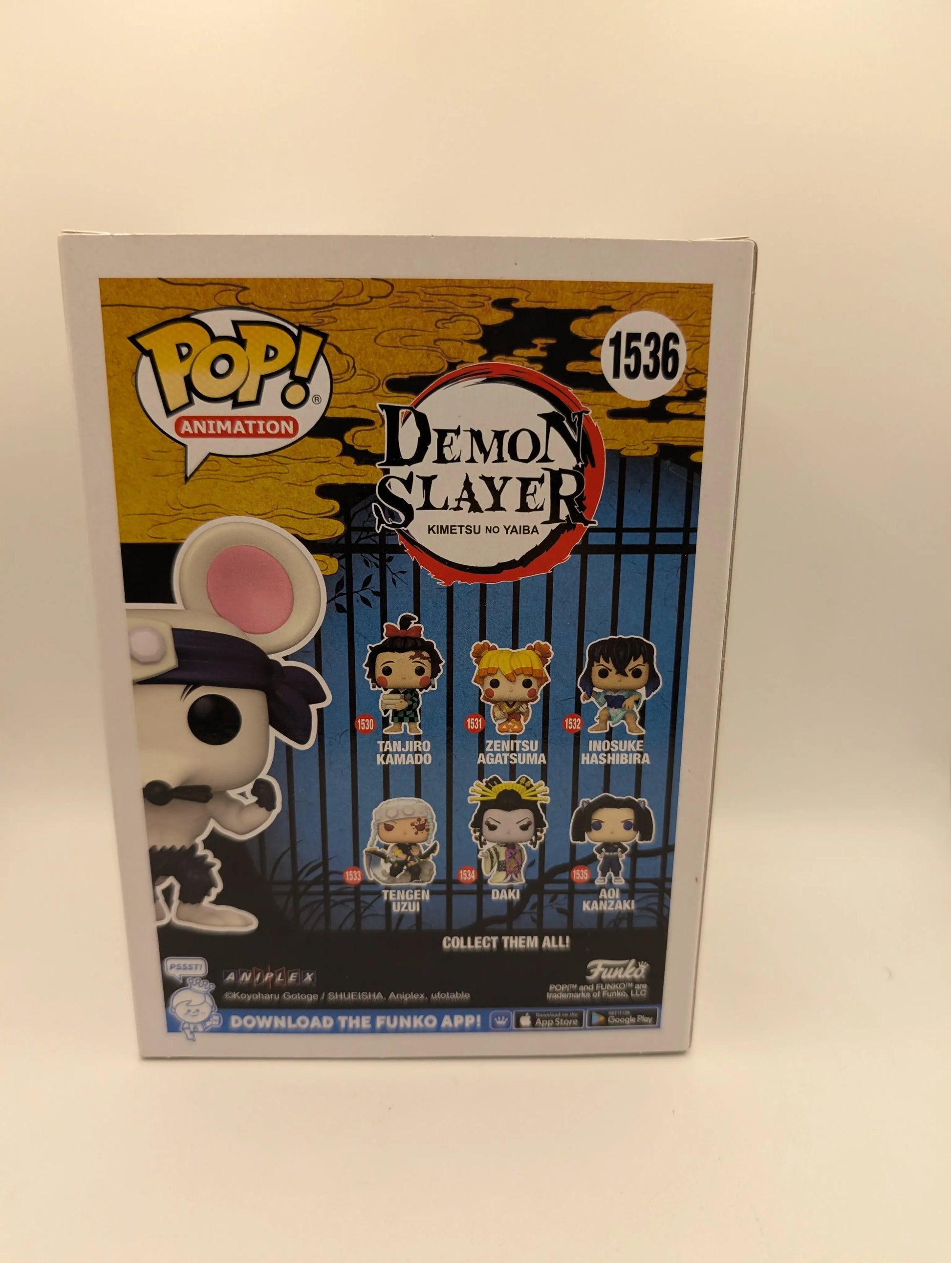 Funko Pop! Demon Slayer Muscle Mouse #1536 FRENLY BRICKS - Open 7 Days