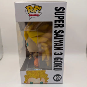 Funko Pop Vinyl Dragon Ball Z 492 MIB Super Saiyan 3 Goku FRENLY BRICKS - Open 7 Days