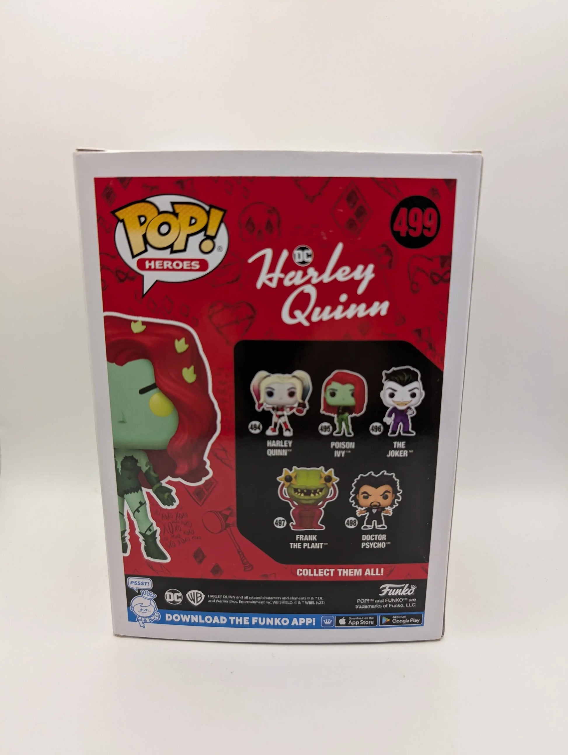 Funko Pop DC Heroes Harley Quinn Poison Ivy GITD #499 FRENLY BRICKS - Open 7 Days