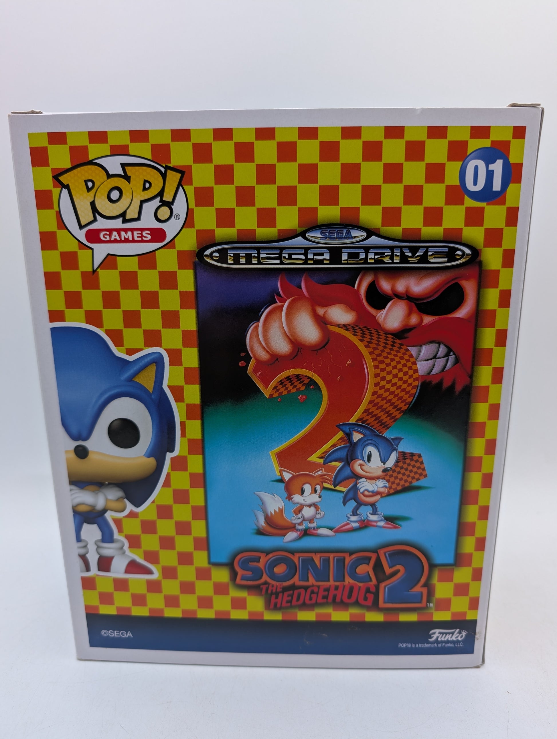 Funko Pop! Games Sonic The Hedgehog #01 Game Cover Special Edition Vinyl Figure image 5