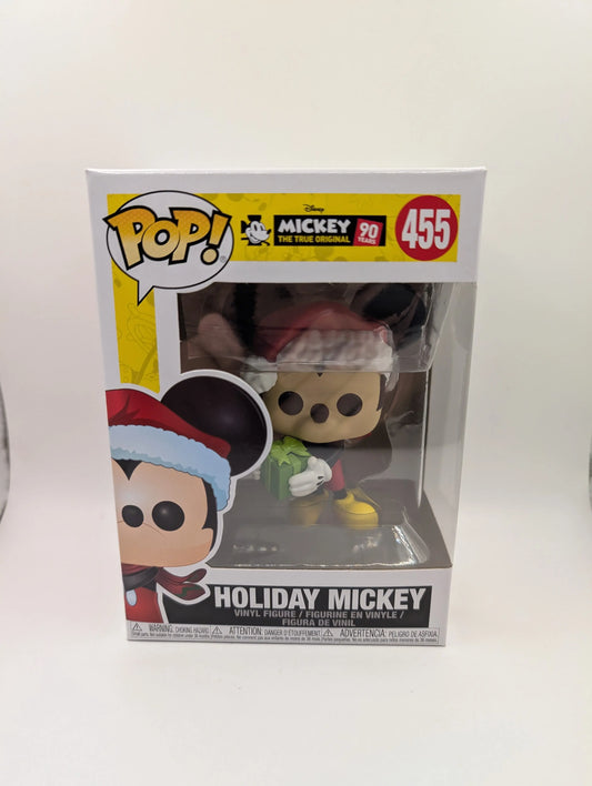 Disney - 455 Holiday Mickey - vaulted - Pop! Vinyl Figure FRENLY BRICKS - Open 7 Days
