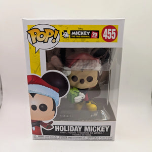 Disney - 455 Holiday Mickey - vaulted - Pop! Vinyl Figure FRENLY BRICKS - Open 7 Days