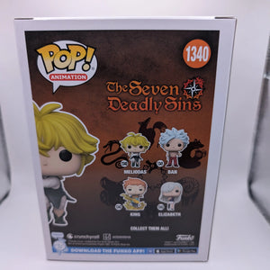 Meliodas Seven Deadly Sins Funko Pop Vinyl Figure #1340 FRENLY BRICKS - Open 7 Days