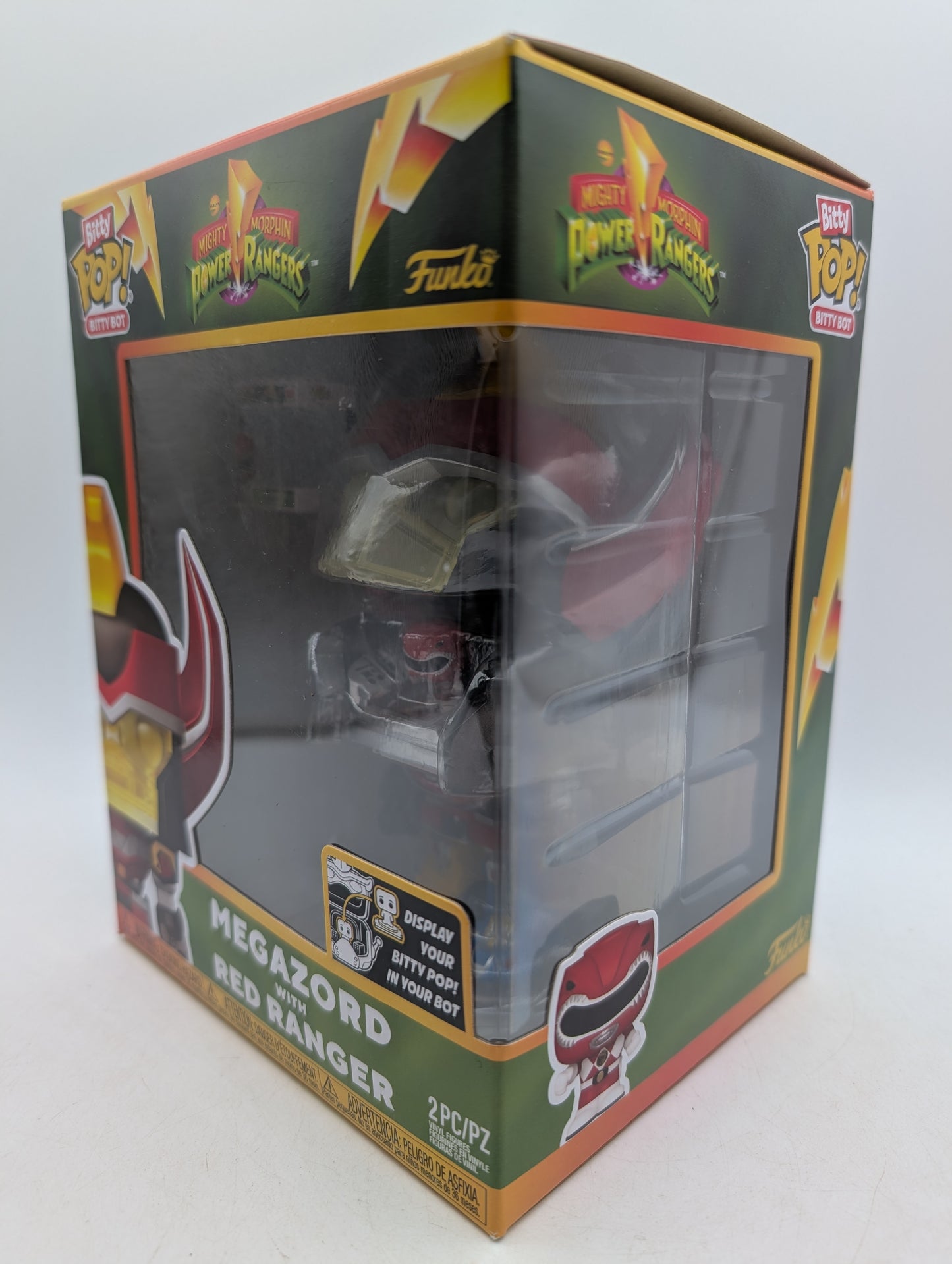 Bitty POP! Mighty Morphin Power Rangers Megazord with Red Ranger 2Pc