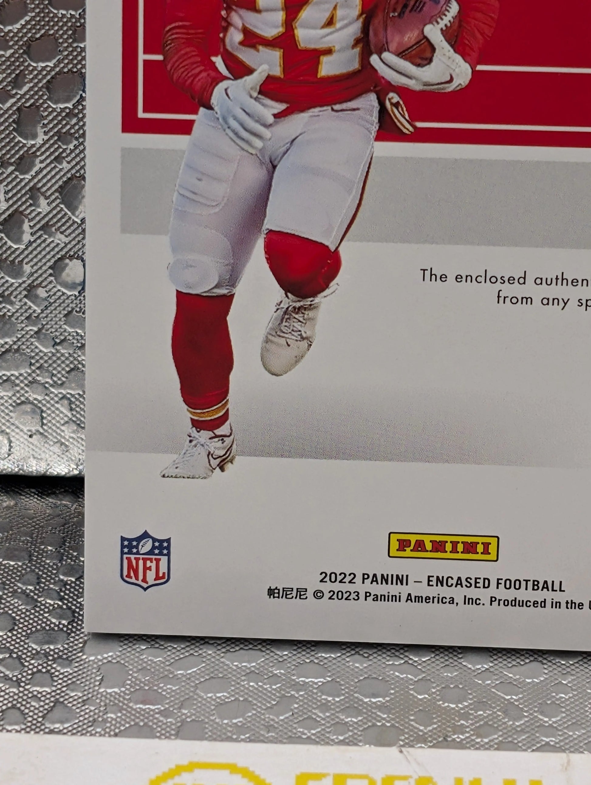 2022 ~ SKYY MOORE ~ Encased ~ RC/Quad Patch ~ /50 ~ #RQM-17 Blue FRENLY BRICKS - Open 7 Days