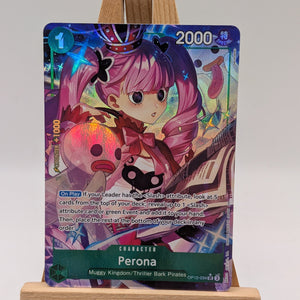 Perona OP12-034 SR [Alt Art] - Legacy of The Master - English NM/M One Piece CCG FRENLY BRICKS - Open 7 Days
