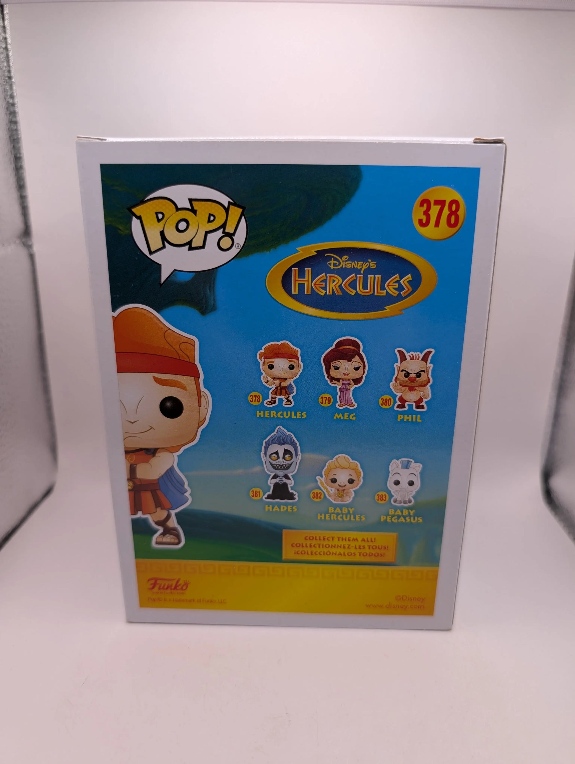 Funko Pop! Vinyl: Disney - Hercules (Glow) (Chase) #378 FRENLY BRICKS - Open 7 Days