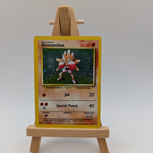 Hitmonchan - 7/102 - Base Set Unlimited 1999 - WOTC - Holo Pokemon TCG FRENLY BRICKS - Open 7 Days