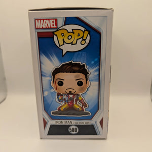 Iron Man I Am Iron Man Glow 580 Avengers Endgame Marvel Funko Pop Vinyl FRENLY BRICKS - Open 7 Days