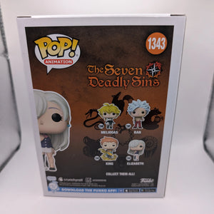 Funko POP! Animation: The Seven Deadly Sins - Elizabeth #1343 FRENLY BRICKS - Open 7 Days