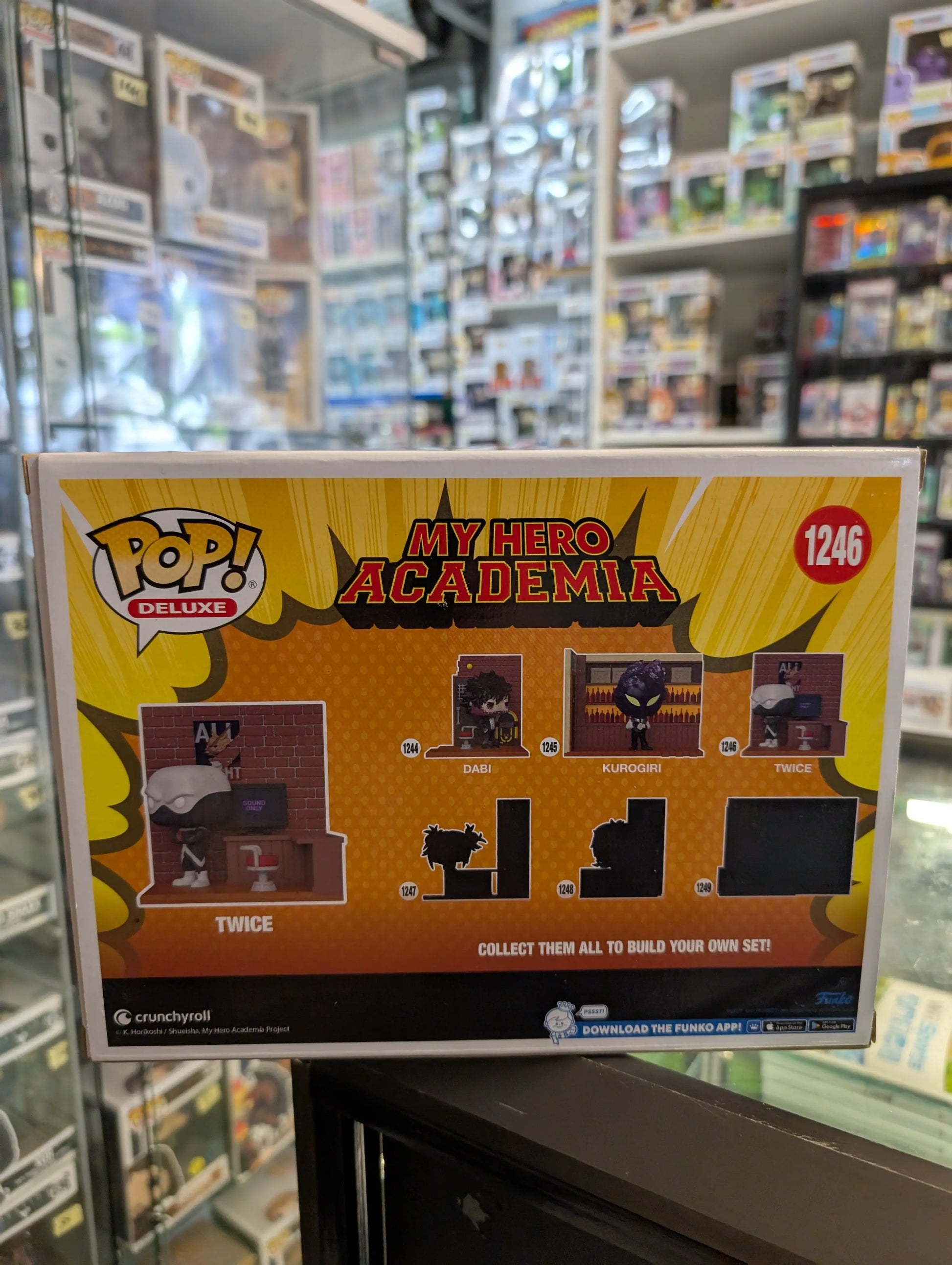 My Hero Academia - Twice League of Villains Hideout Deluxe Pop! Vinyl Figure 1246 FRENLY BRICKS - Open 7 Days