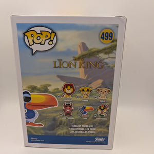 Zazu Pop 499 - Disney Lion King Funko Pop! 2018 - Vaulted FRENLY BRICKS - Open 7 Days