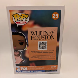Funko Pop Vinyl Figure - Whitney Houston # 25 FRENLY BRICKS - Open 7 Days