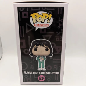 Squid Game Player 067: Kang Sae-byeok Funko Pop! #1224 FRENLY BRICKS - Open 7 Days