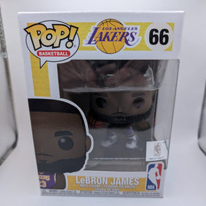 Lakers Lebron James NBA Sports Basketball Funko Pop! Vinyl #66 FRENLY BRICKS - Open 7 Days