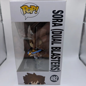 Kingdom Hearts III - Sora with Dual Blasters Pop! Vinyl Figure #492 FRENLY BRICKS - Open 7 Days