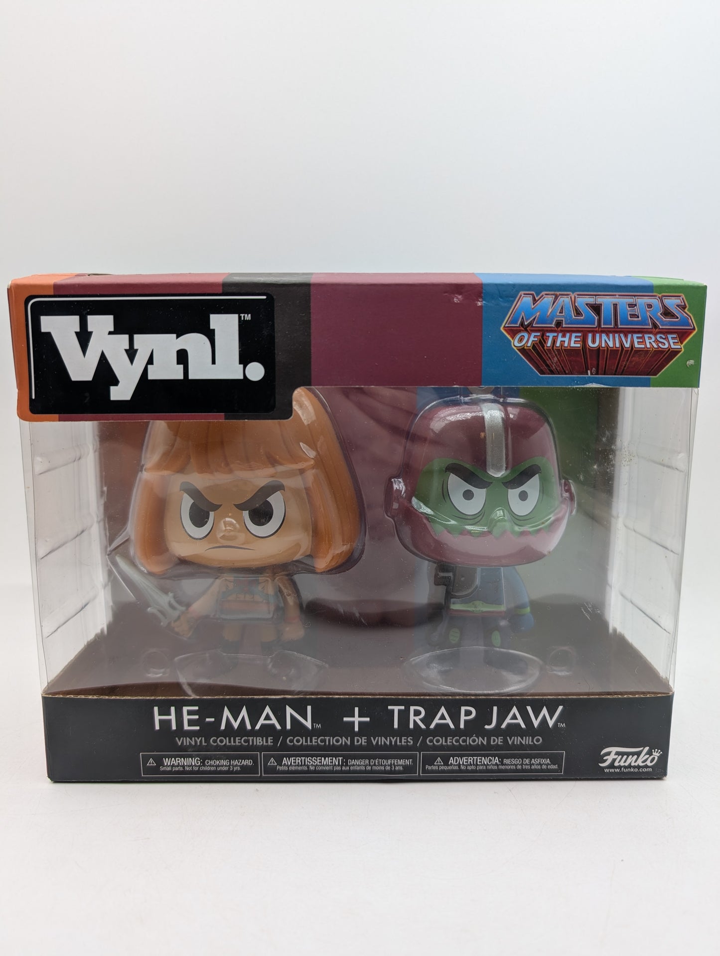 Funko Vynl. He-Man & Trap Jaw Vinyl Collectible Figures Masters Of The Universe