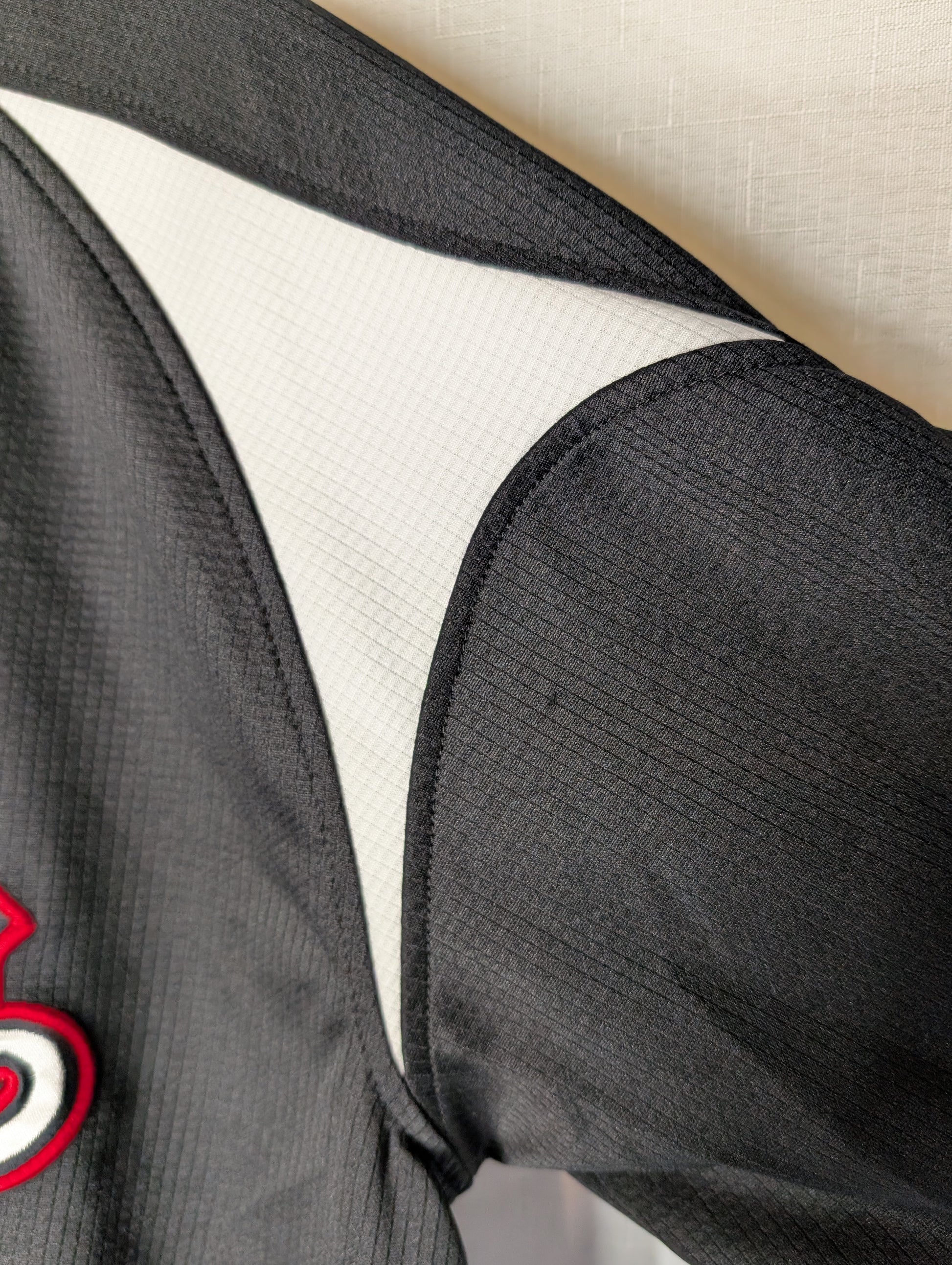 Nippon Baseball Chiba Lotte Marines Away Black/Red 2014-2016 XL Jersey