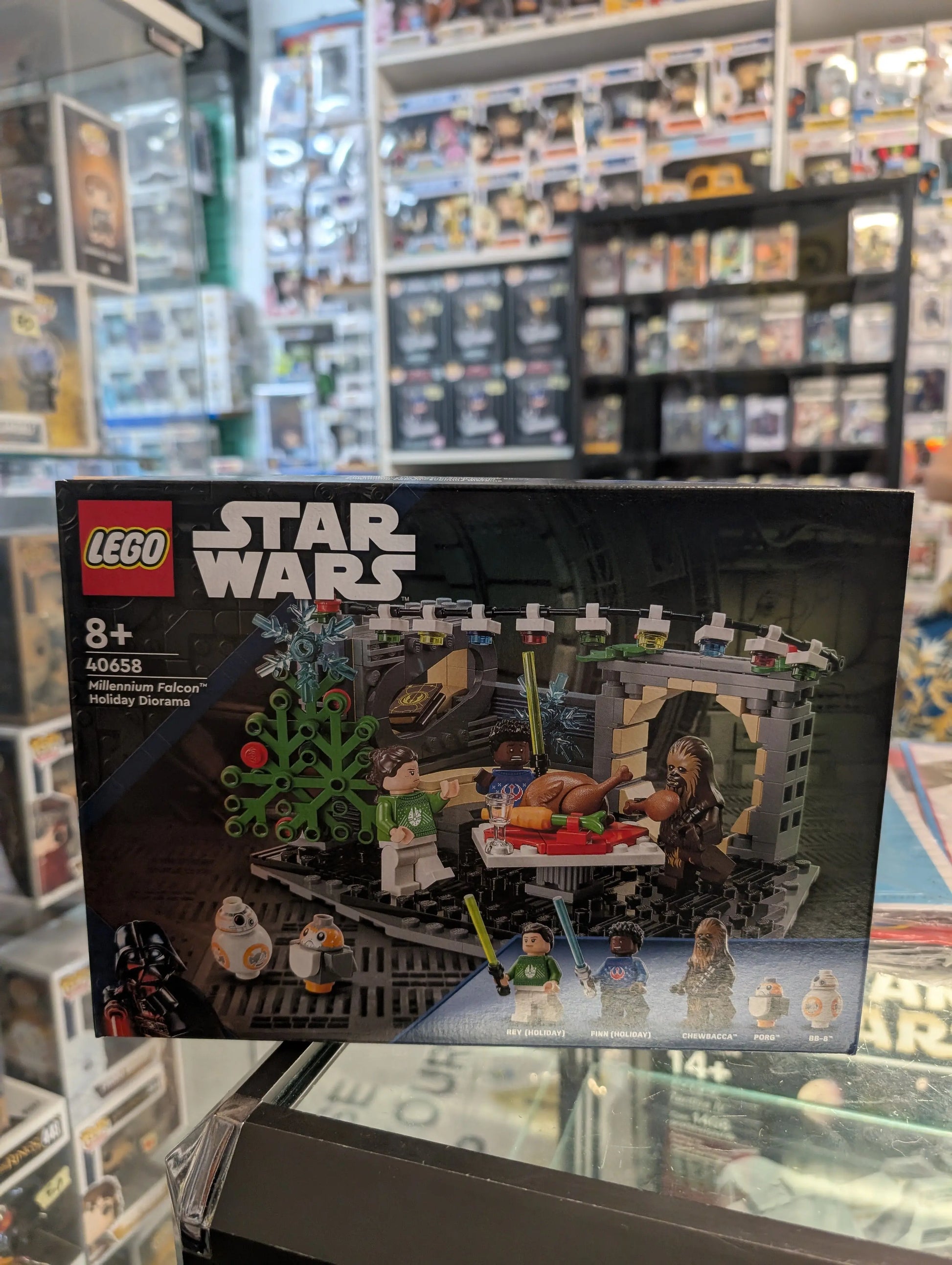LEGO Star Wars 40658 ~ Millennium Falcon Holiday Diorama ~ Brand New Sealed FRENLY BRICKS - Open 7 Days