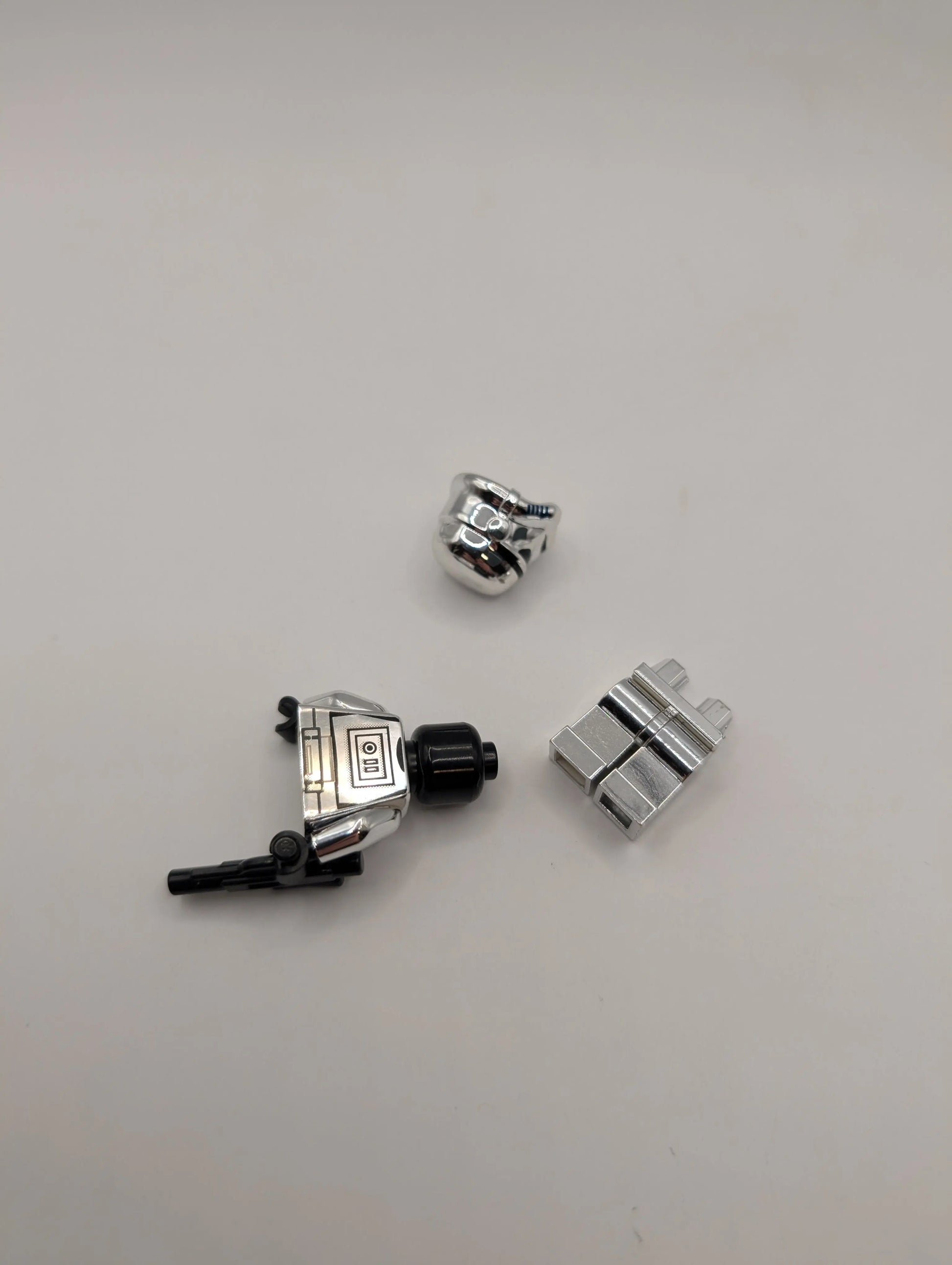 2009 LEGO Star Wars Stormtrooper Chrome Silver sw0097 Minifigure (Excellent) FRENLY BRICKS - Open 7 Days