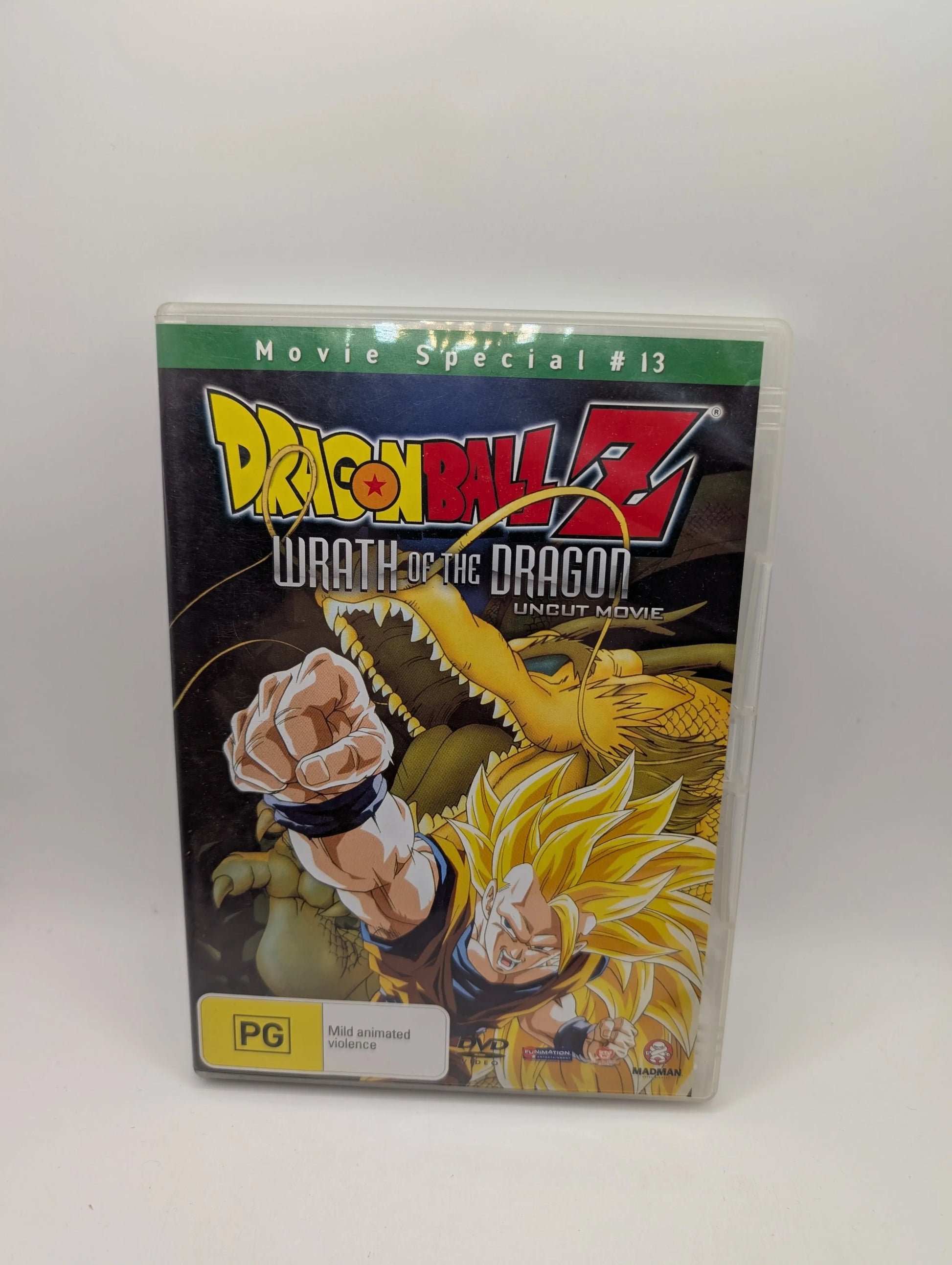 Dragonball Z Wrath of the Dragon DVD Movie Authentic Anime Dragon Ball FRENLY BRICKS - Open 7 Days