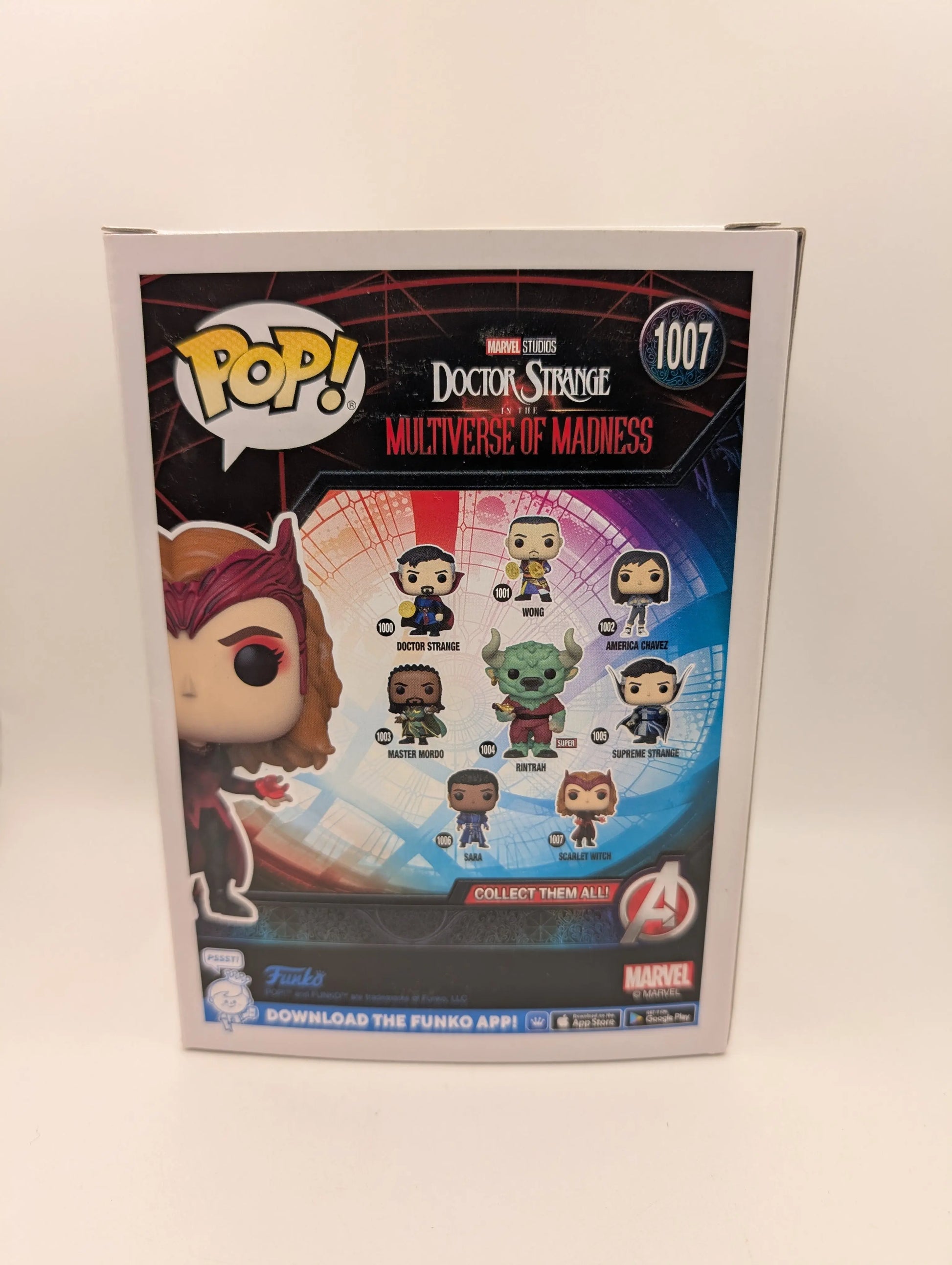Marvel Doctor Strange Multiverse of Madness - Scarlet Witch #1007 Funko Pop! FRENLY BRICKS - Open 7 Days