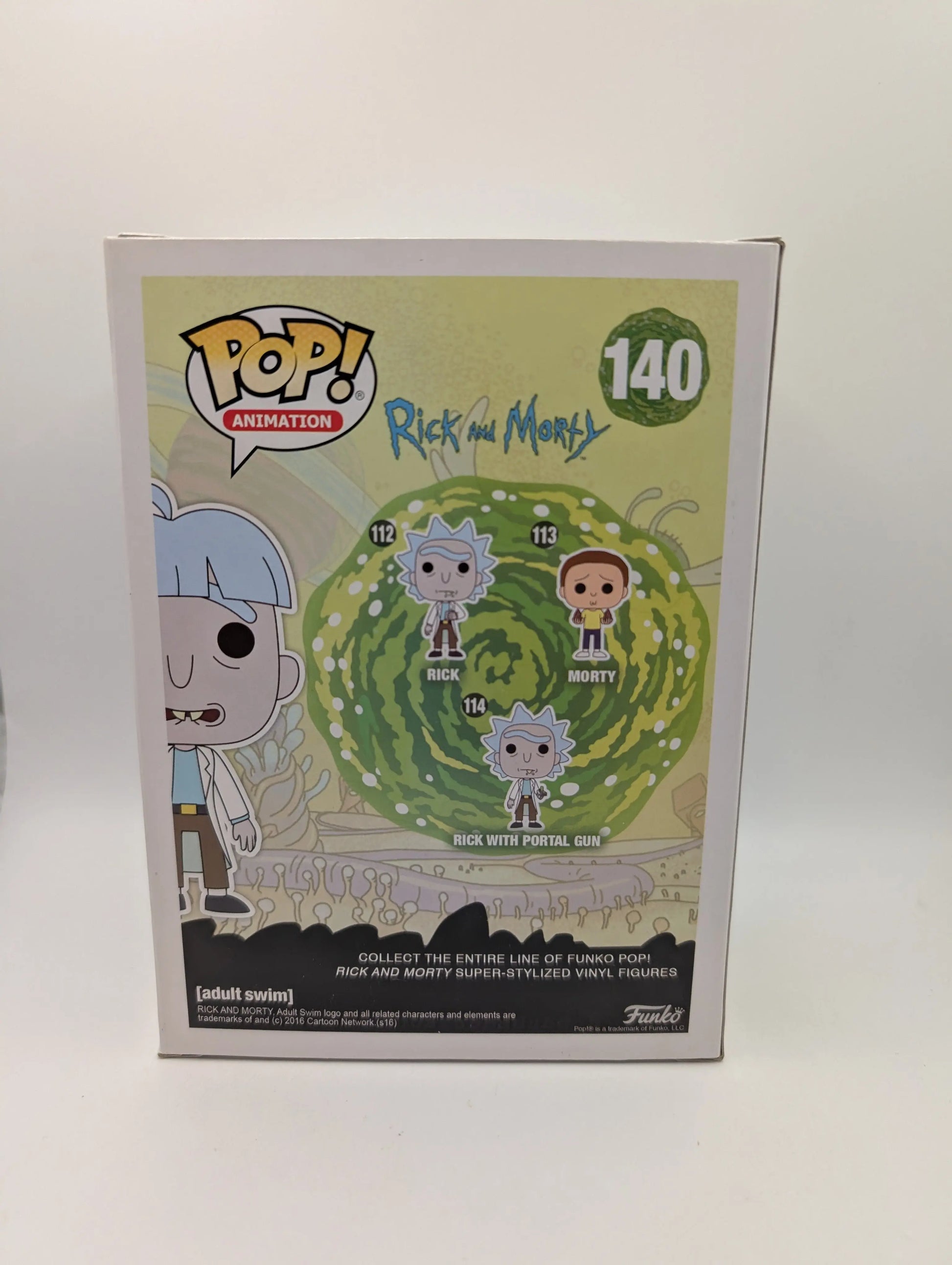 Funko Pop! Doofus Rick #140 Rick and Morty 2017 Animation Vaulted Collectible FRENLY BRICKS - Open 7 Days