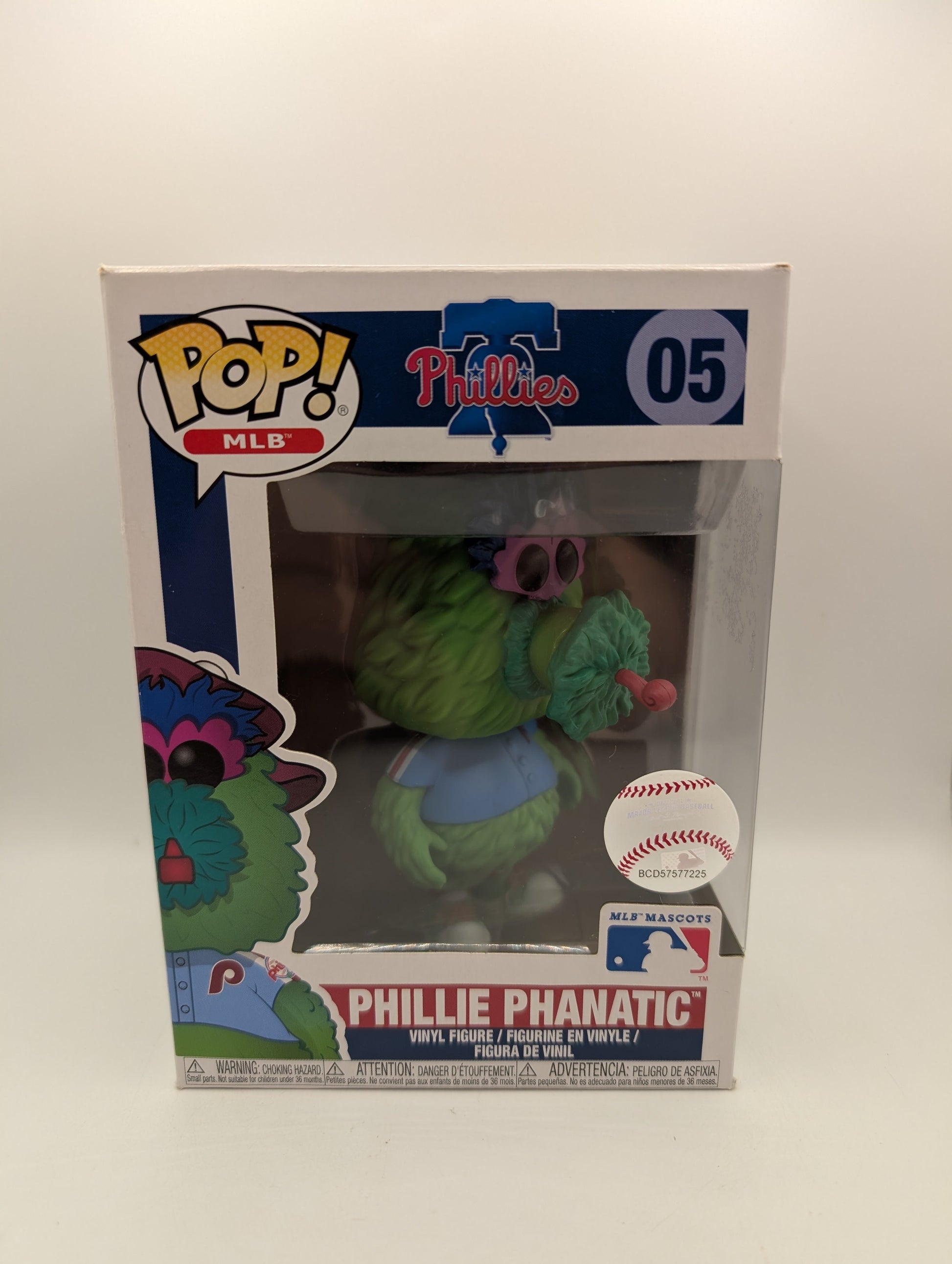 Funko Pop Phillie Phanatic #05 MLB Mascots Philadelphia Phillies Vaulted FRENLY BRICKS - Open 7 Days