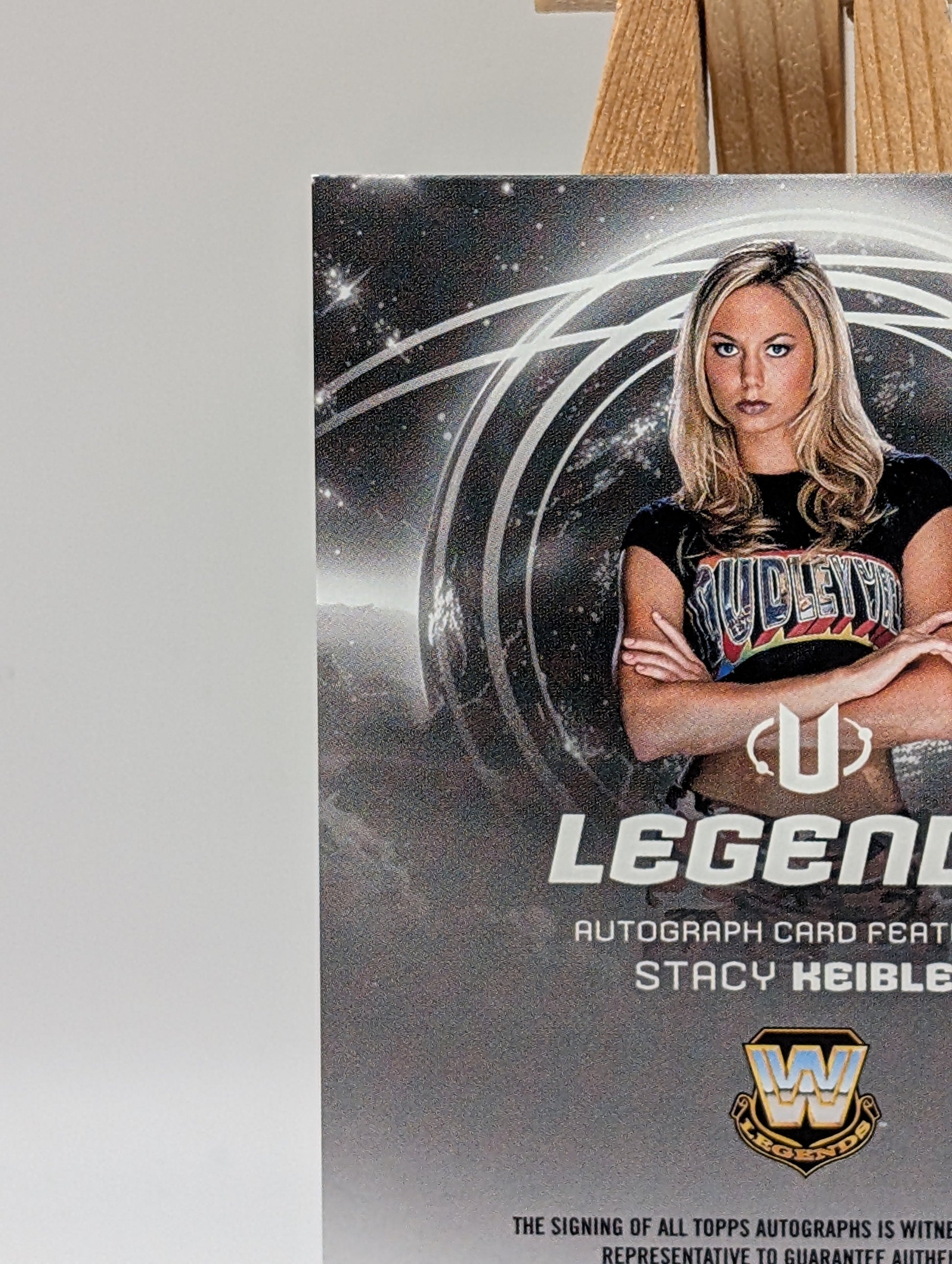 2025 Topps WWE Universe Stacy Keibler Legends On Card Auto Orange /25 FRENLY BRICKS - Open 7 Days