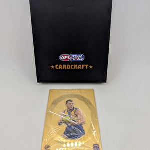 Luke Shuey 24k Gold Card Craft 2025 Teamcoach AFL Footy Card West Coast Eagles FRENLY BRICKS - Open 7 Days