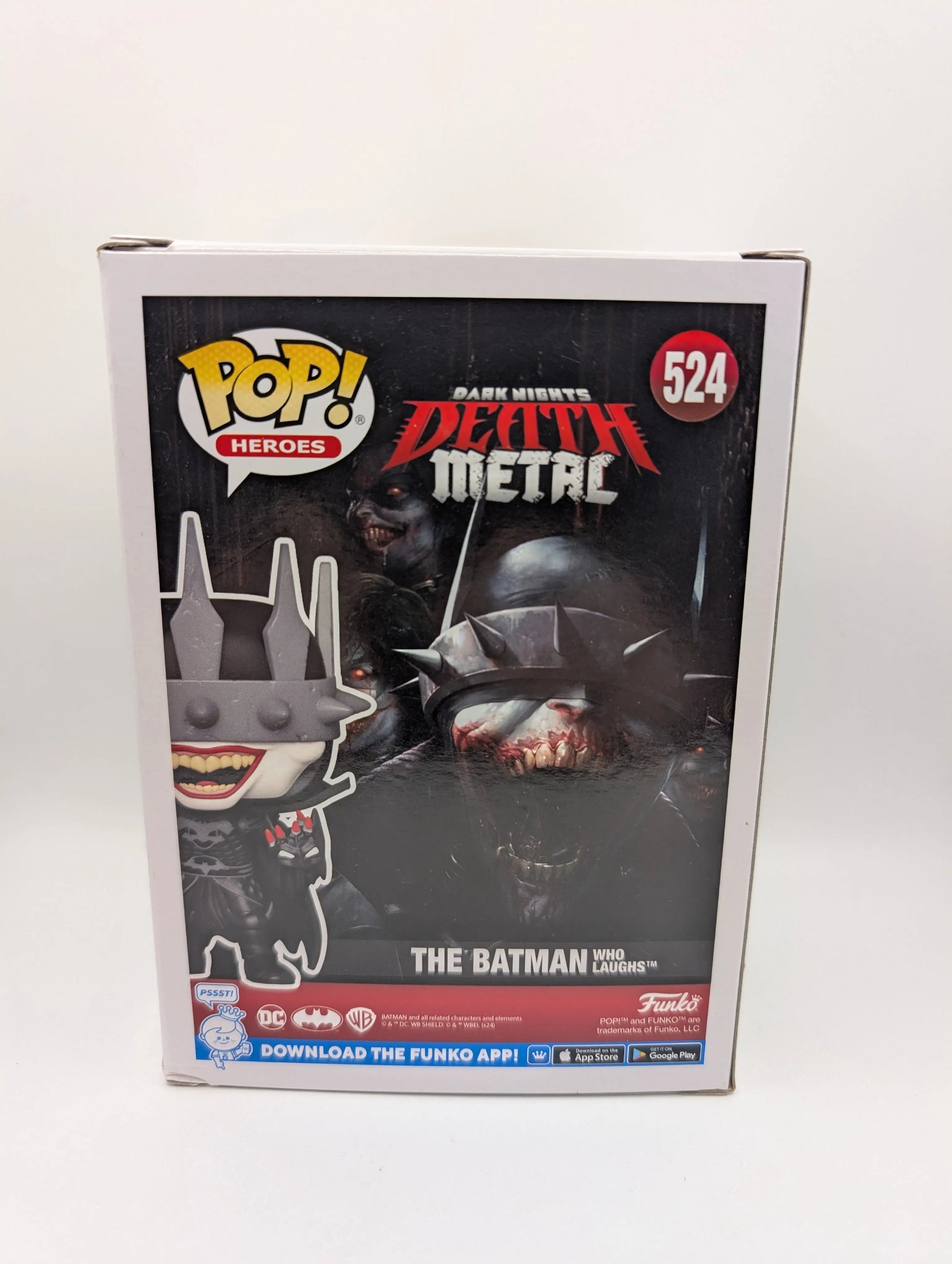 DC Comics The Batman Who Laughs Funko Pop Figure #524 FRENLY BRICKS - Open 7 Days